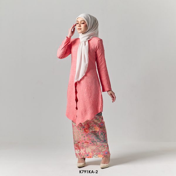 Kebaya Anggun 2.0 in Flamingo (K791KA-2) - Image 2
