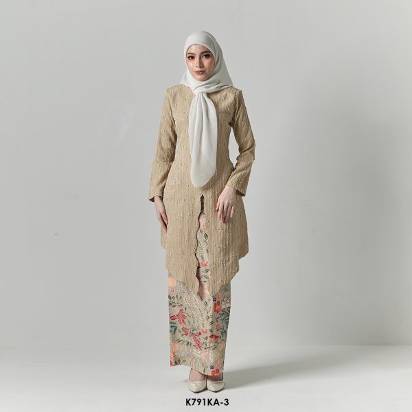 Kebaya Anggun 2.0 in Khaki (K791KA-3)