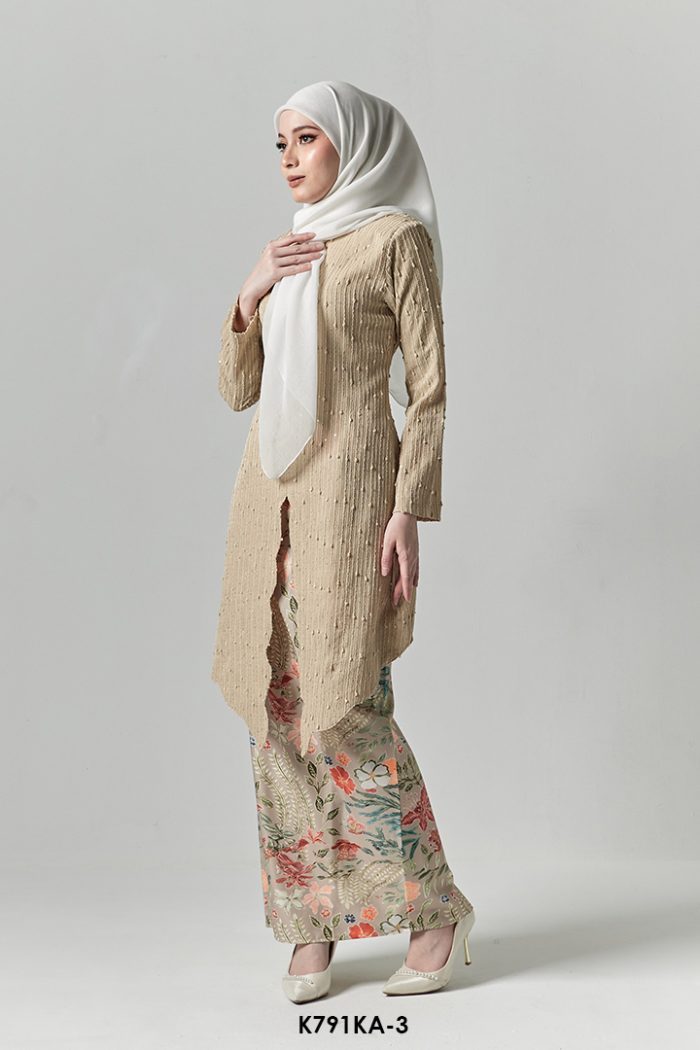 Kebaya Anggun 2.0 in Khaki (K791KA-3)