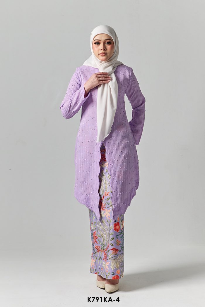 Kebaya Anggun 2.0 in Lavender (K791KA-4)