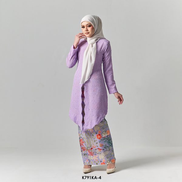 Kebaya Anggun 2.0 in Lavender (K791KA-4) - Image 2