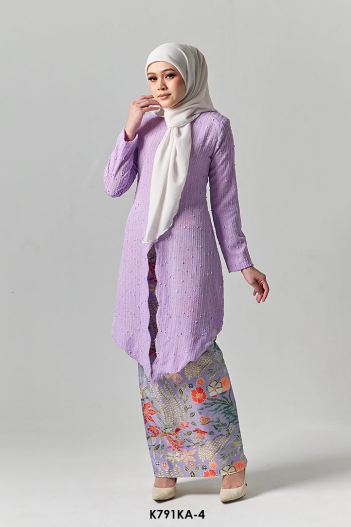 Kebaya Anggun 2.0 in Lavender (K791KA-4)