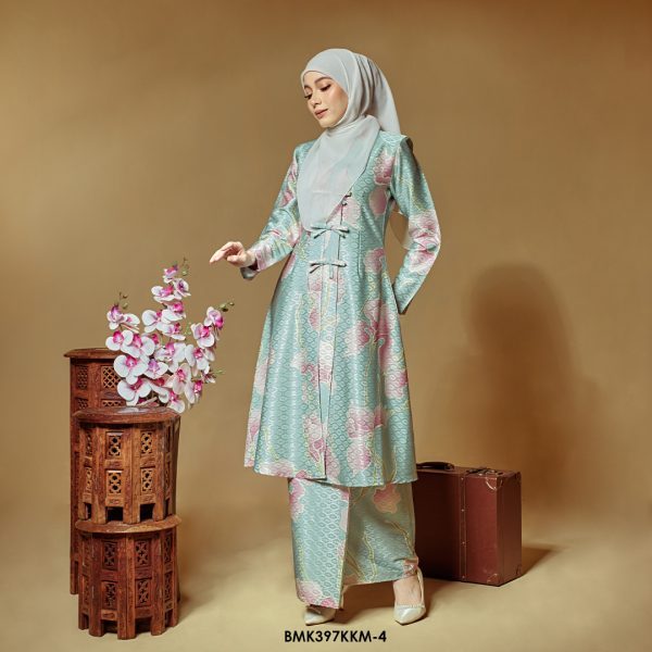 Kebarung Batiq Mia 3.0 Ribbon in Ice Mint (BMK397KKM-4) - Image 2