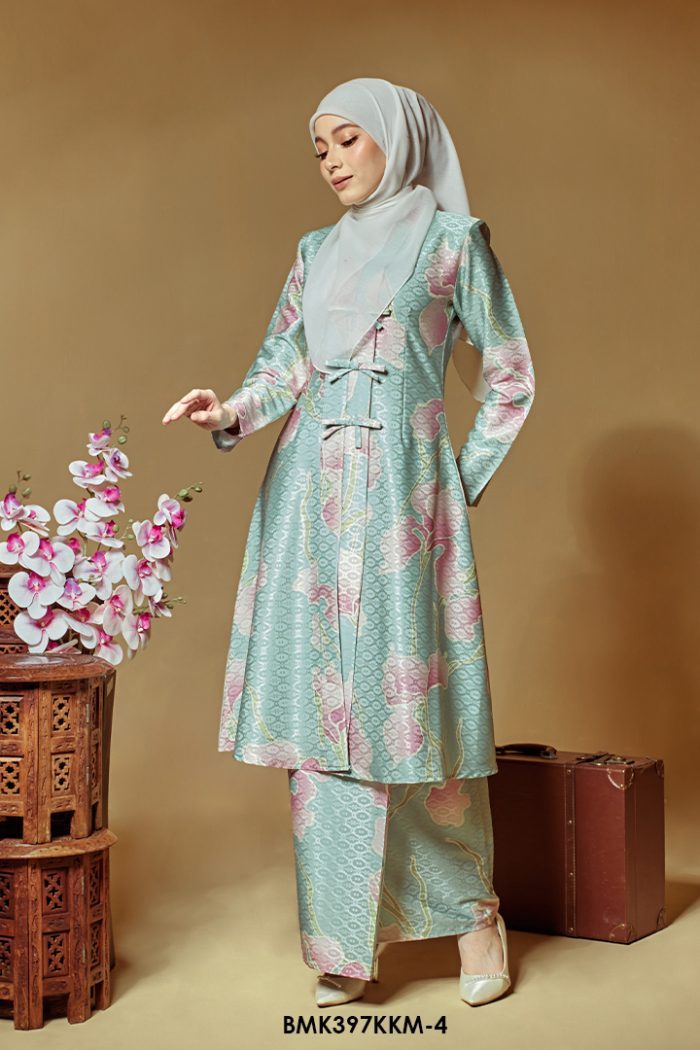 Kebarung Batiq Mia 3.0 Ribbon in Ice Mint (BMK397KKM-4)