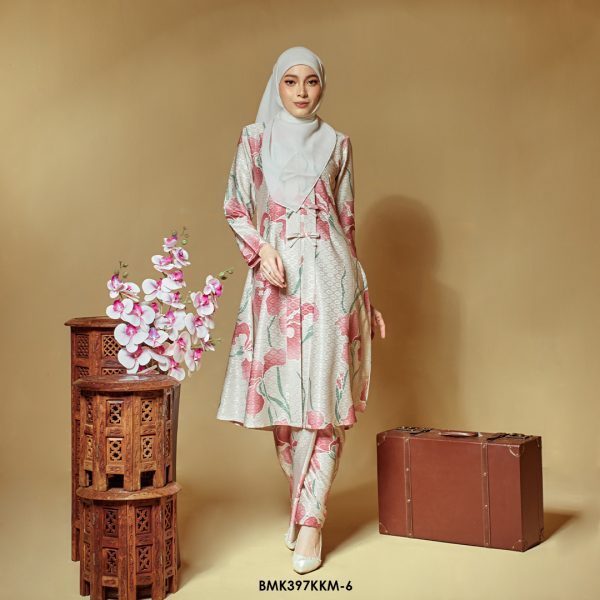 Kebarung Batiq Mia 3.0 Ribbon in Cream (BMK397KKM-6)