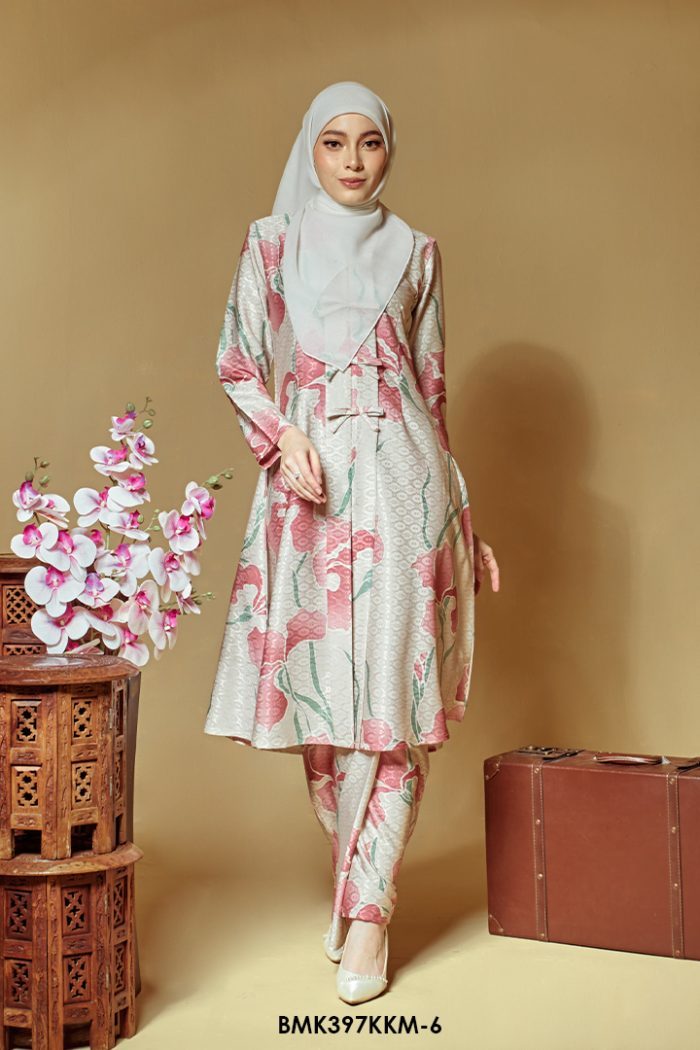 Kebarung Batiq Mia 3.0 Ribbon in Cream (BMK397KKM-6)