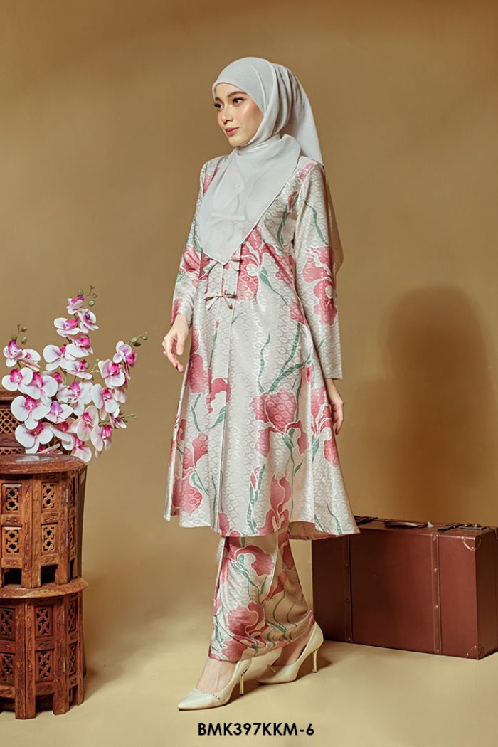 Kebarung Batiq Mia 3.0 Ribbon in Cream (BMK397KKM-6)