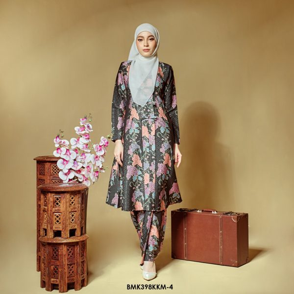 Kebarung Batiq Mia 3.0 Ribbon in Black (BMK398KKM-4)