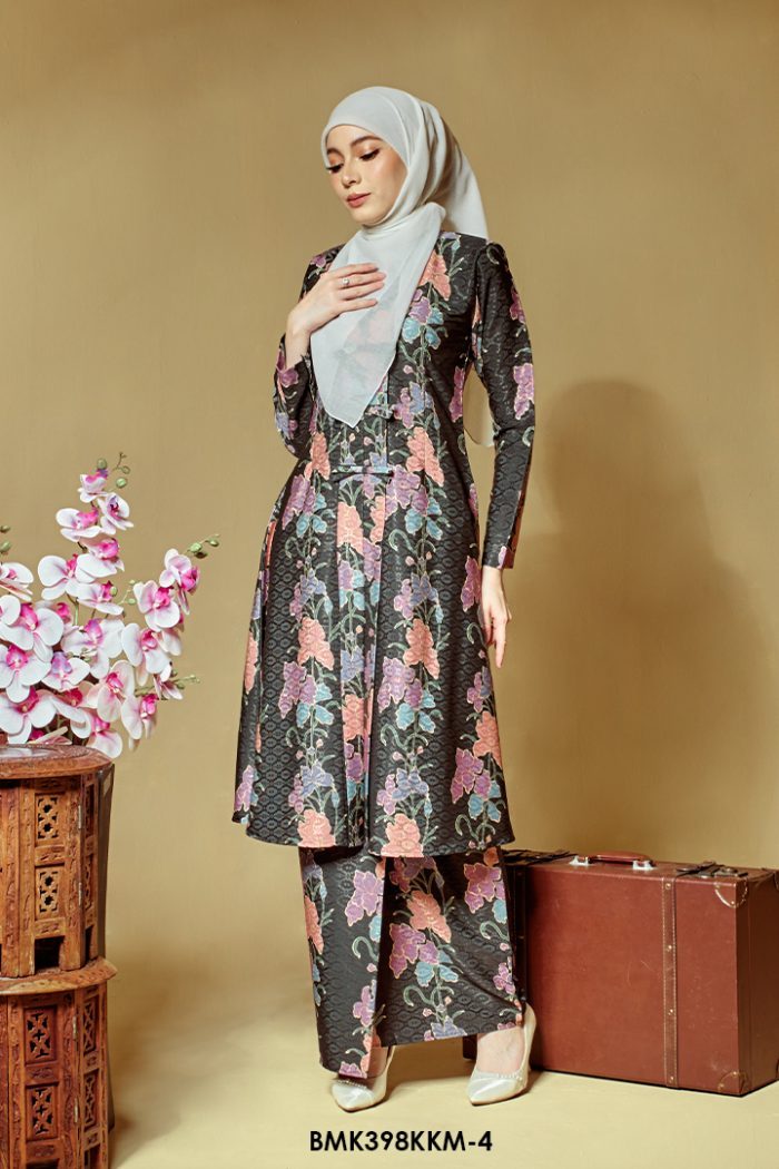 Kebarung Batiq Mia 3.0 Ribbon in Black (BMK398KKM-4)