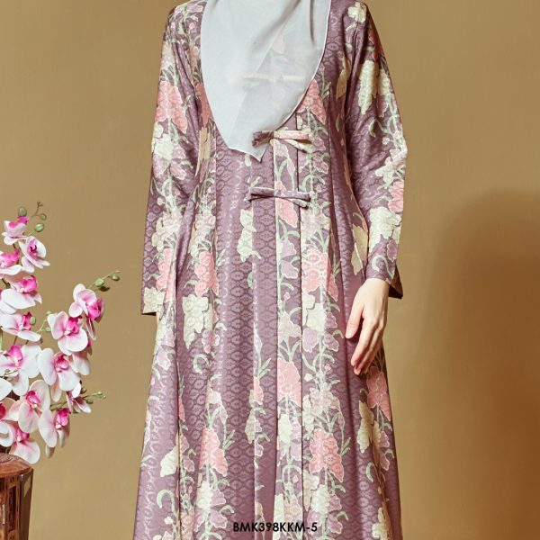 Kebarung Batiq Mia 3.0 Ribbon in Dusty Purple (BMK398KKM-5) - Image 3