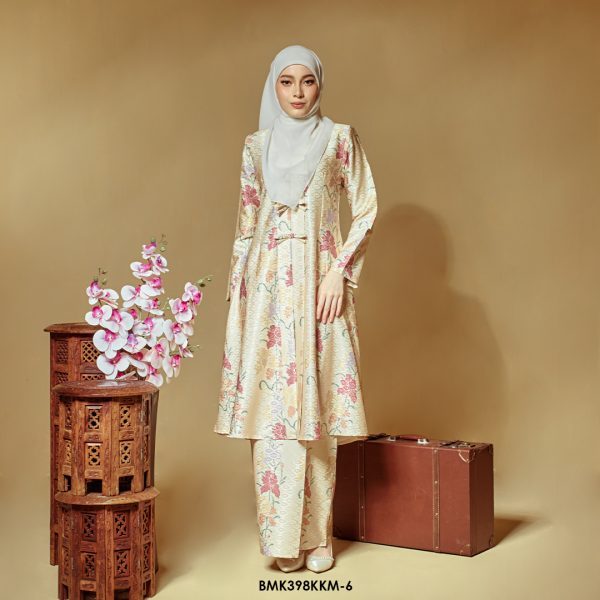 Kebarung Batiq Mia 3.0 Ribbon in Cream (BMK398KKM-6)