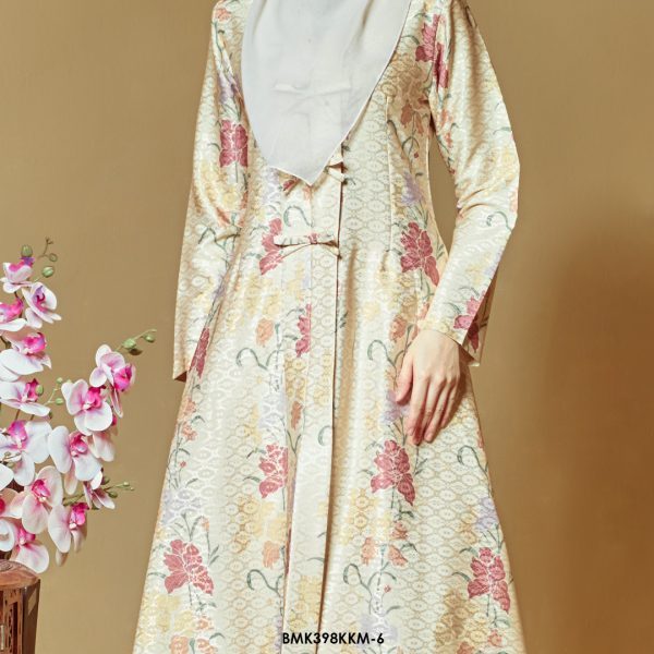 Kebarung Batiq Mia 3.0 Ribbon in Cream (BMK398KKM-6) - Image 3
