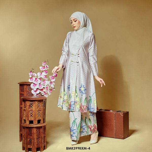 Kebarung Batiq Mia 3.0 Ribbon in Silver (BMK399KKM-4) - Image 2