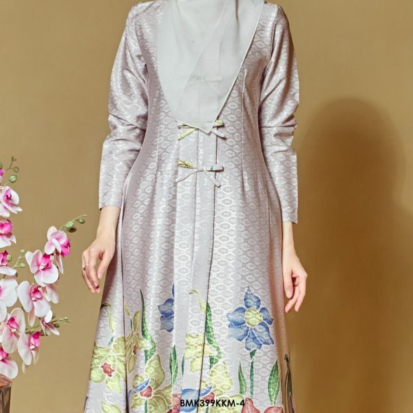 Kebarung Batiq Mia 3.0 Ribbon in Silver (BMK399KKM-4) - Image 3