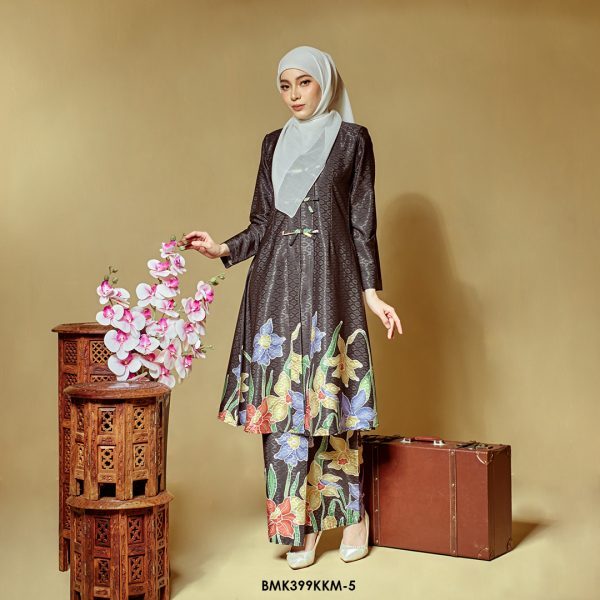 Kebarung Batiq Mia 3.0 Ribbon in Black (BMK399KKM-5) - Image 2