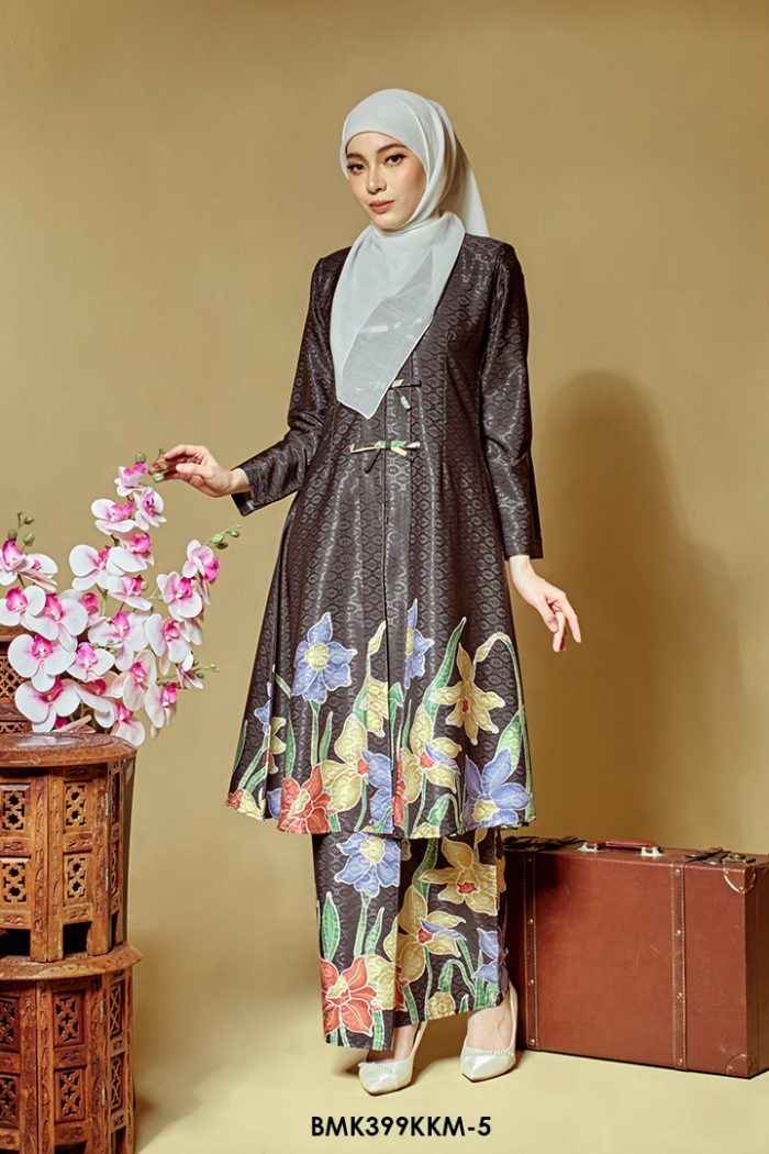 Kebarung Batiq Mia 3.0 Ribbon in Black (BMK399KKM-5)