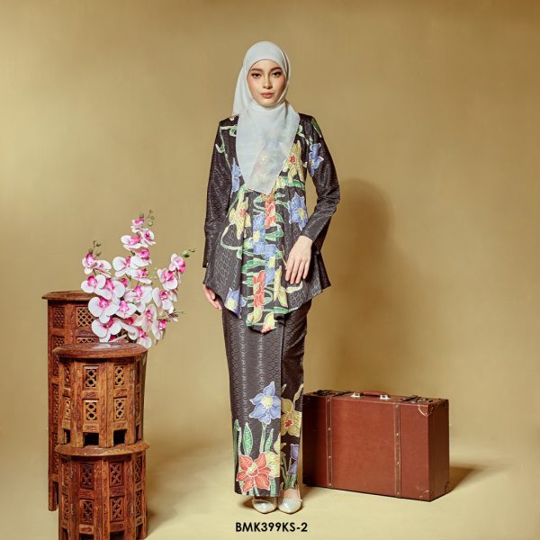 Kebaya Saloma in Black (BMK399KS-2)