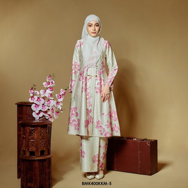 Kebarung Batiq Mia 3.0 Ribbon in Cream (BMK400KKM-5)
