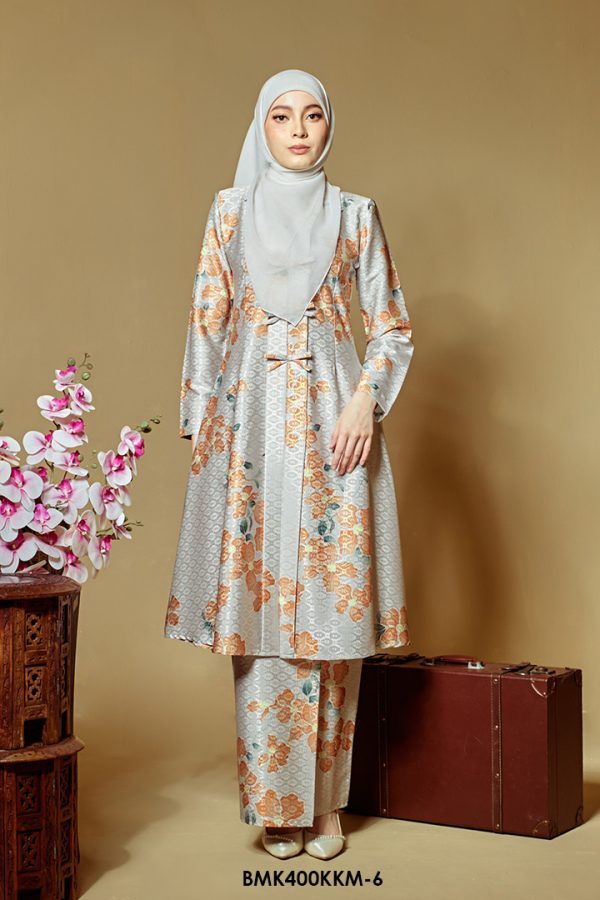 Kebarung Batiq Mia 3.0 Ribbon in Light Cream (BMK400KKM-6)