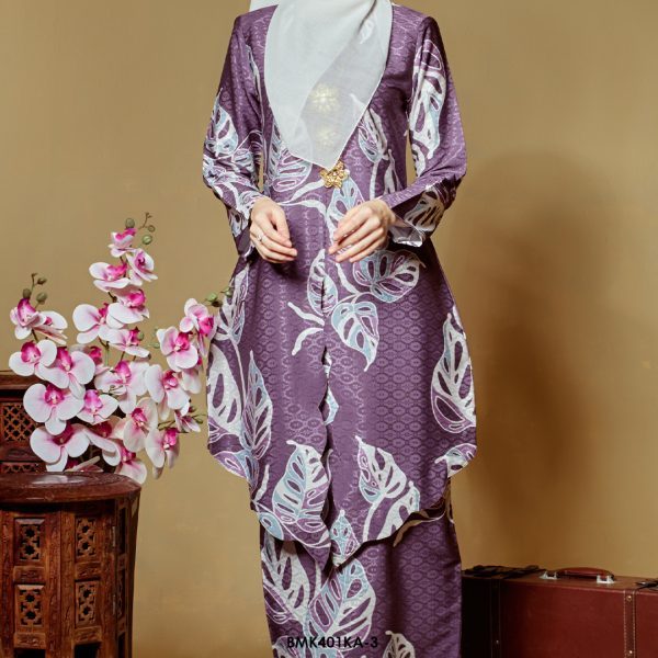 Kebaya Anggun 2.0 in Purple (BMK401KA-3) - Image 3