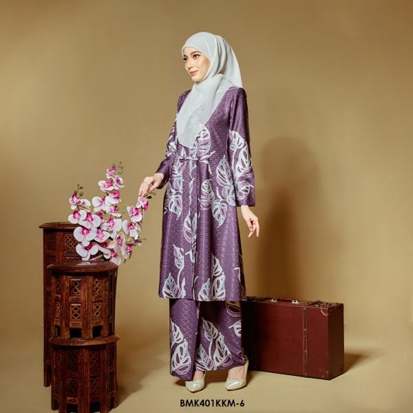 Kebarung Batiq Mia 3.0 Ribbon in Purple (BMK401KKM-6) - Image 2