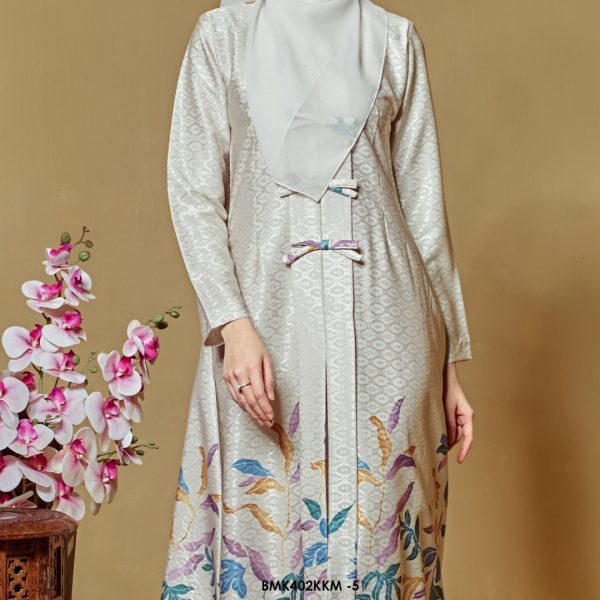 Kebarung Batiq Mia 3.0 Ribbon in Cream (BMK402KKM-5) - Image 3