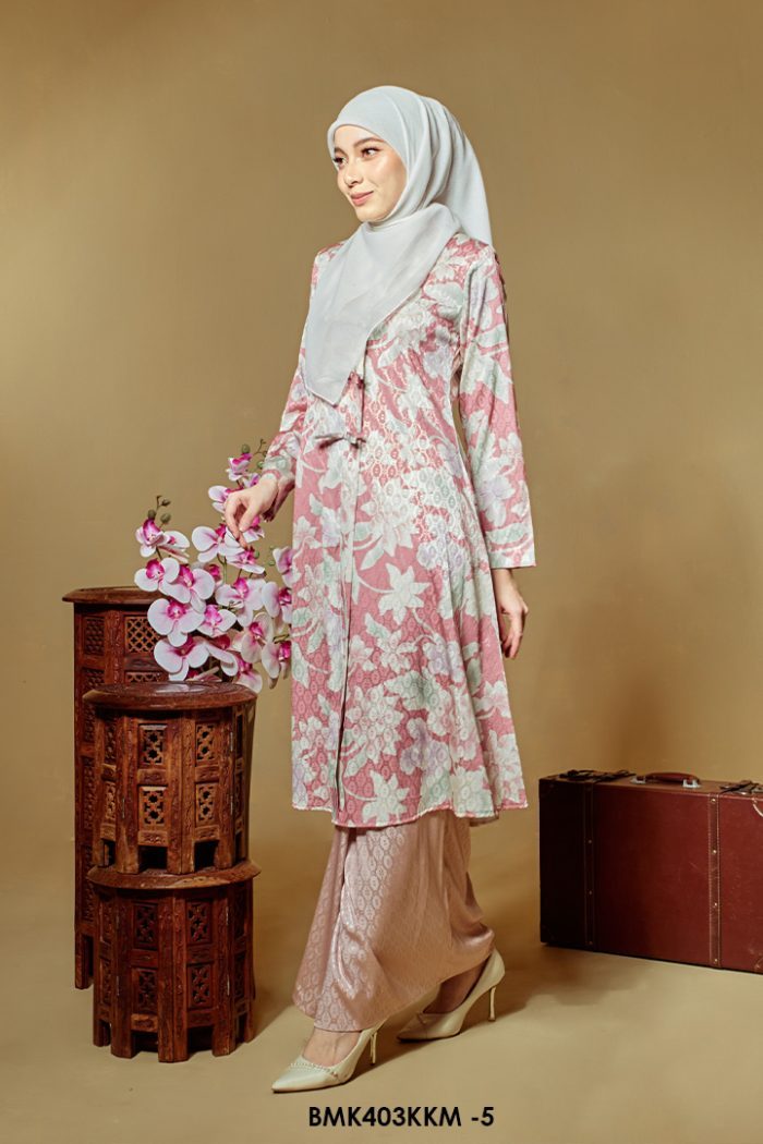 Kebarung Batiq Mia 3.0 Ribbon in Rose Pink (BMK403KKM-5)