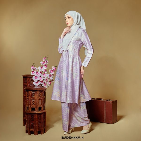Kebarung Batiq Mia 3.0 Ribbon in Light Lilac (BMK404KKM-4) - Image 2