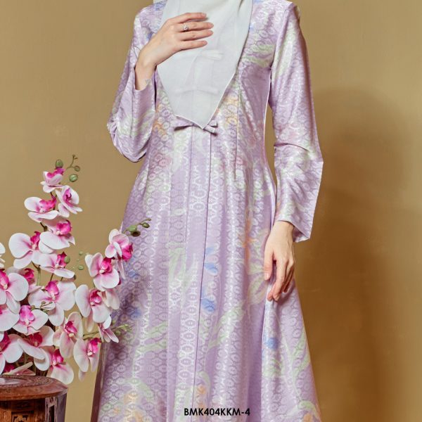 Kebarung Batiq Mia 3.0 Ribbon in Light Lilac (BMK404KKM-4) - Image 3