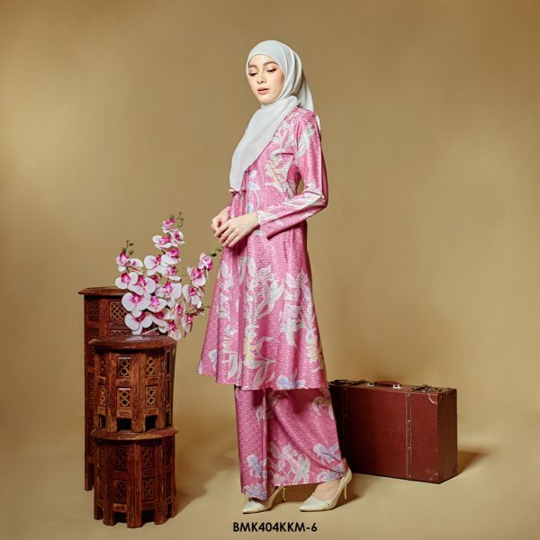 Kebarung Batiq Mia 3.0 Ribbon in Blush Pink (BMK404KKM-6) - Image 2