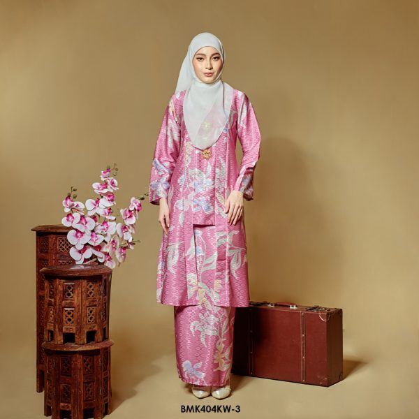 Kebaya Wilda Batiq Mia in Blush Pink (BMK404KW-3)