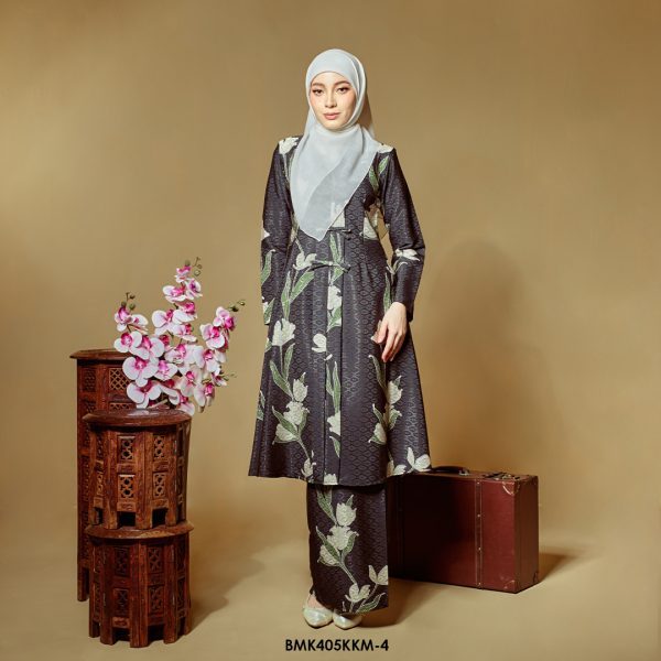 Kebarung Batiq Mia 3.0 Ribbon in Black (BMK405KKM-4)
