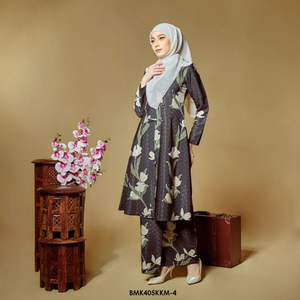 Kebarung Batiq Mia 3.0 Ribbon in Black (BMK405KKM-4) - Image 2