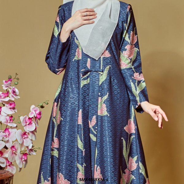 Kebarung Batiq Mia 3.0 Ribbon in Midnight Blue (BMK405KKM-6) - Image 3