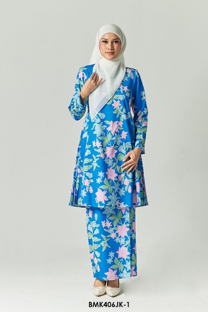 Juliana Kurung in Star Command Blue (BMK406JK-1)