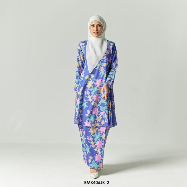 Juliana Kurung in Ultra Violet (BMK406JK-2)