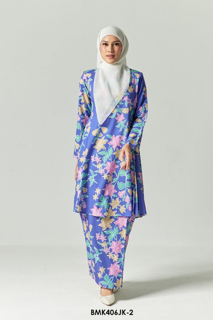 Juliana Kurung in Ultra Violet (BMK406JK-2)