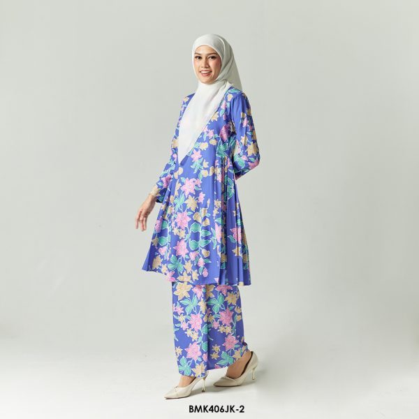 Juliana Kurung in Ultra Violet (BMK406JK-2) - Image 2