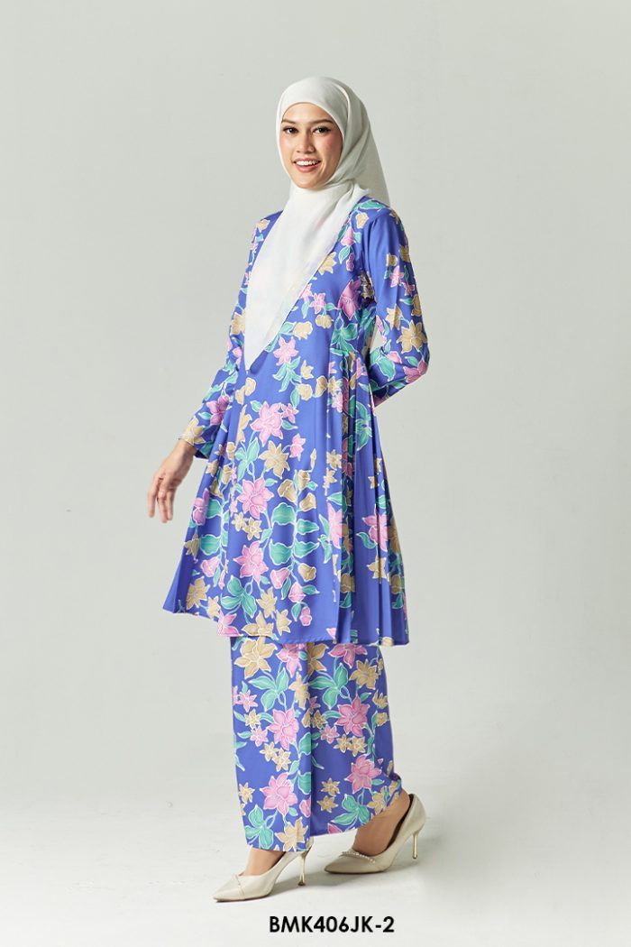 Juliana Kurung in Ultra Violet (BMK406JK-2)