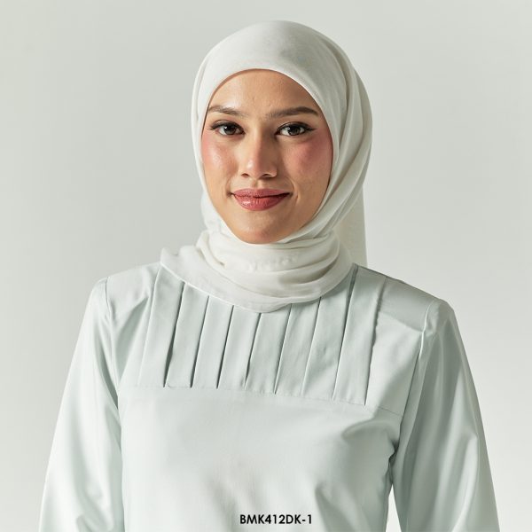 Diana Kurung in Light Grey (BMK412DK-1) - Image 3