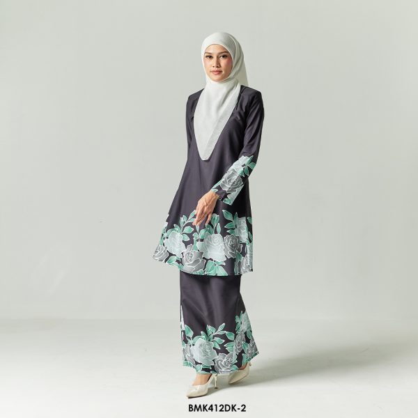 Diana Kurung in Black (BMK412DK-2) - Image 2