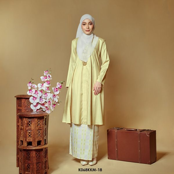 Kebarung Kalthom in Banana Yellow (K068KKM-18)