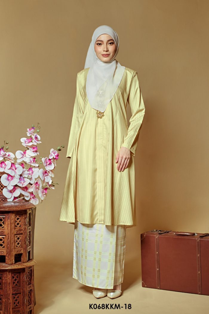 Kebarung Kalthom in Banana Yellow (K068KKM-18)