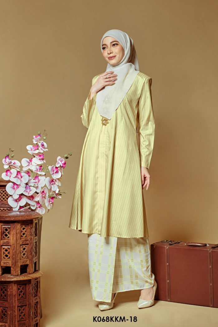 Kebarung Kalthom in Banana Yellow (K068KKM-18)