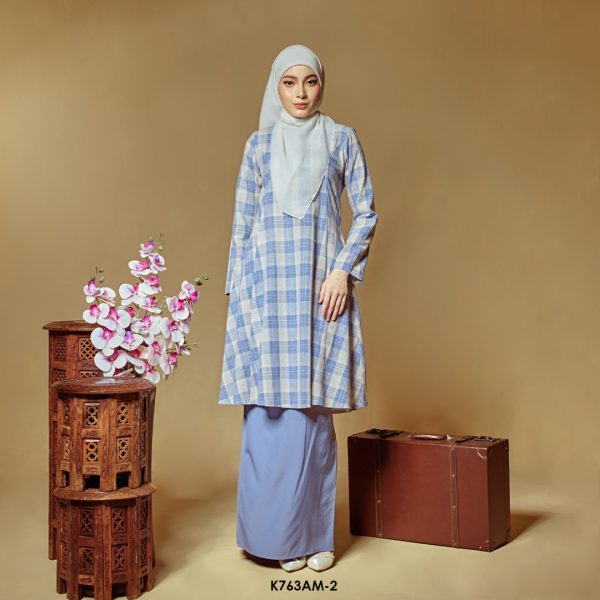 Ameera Kurung in Lavender (K763AM-2)
