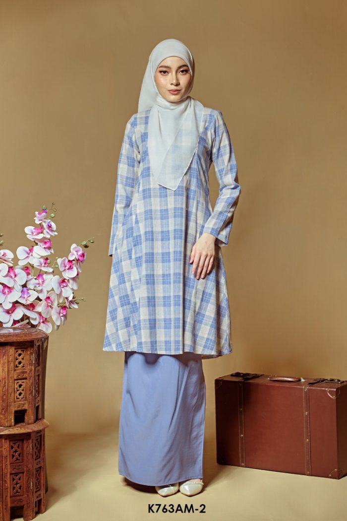 Ameera Kurung in Lavender (K763AM-2)