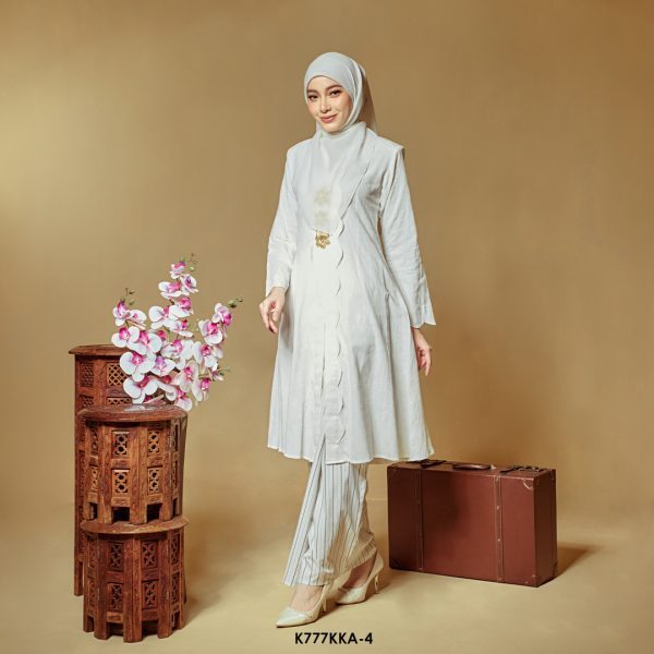 Kebarung Anggerik in White (K777KKA-4) - Image 2