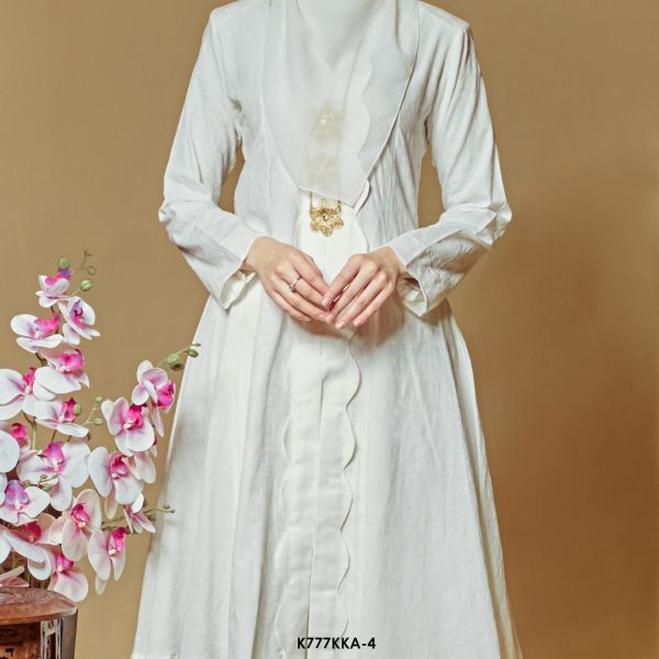 Kebarung Anggerik in White (K777KKA-4) - Image 3