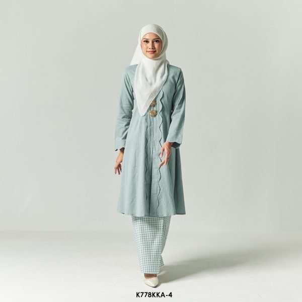 Kebarung Anggerik in Dusty Blue (K778KKA-4)
