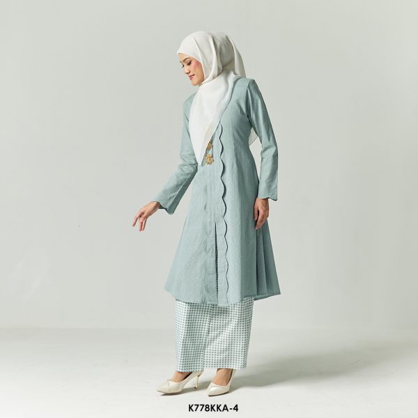 Kebarung Anggerik in Dusty Blue (K778KKA-4) - Image 2